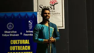 Gauresh Shetkar |Male Kathak Artist |Lakshya Festival |Shiv Stuti |Dhamar |Draupadi Vastraharan