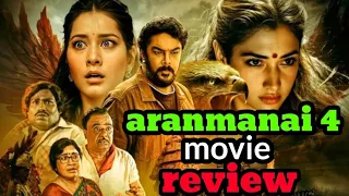 aranmanai 4 movie review tamil sunder c thamanna rashi kanna