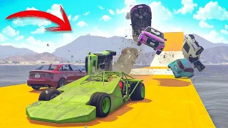 CARA A CARA PERO NO NOS PODEMOS CHOCAR! JAJAJAJA - GTA 5 ONLINE