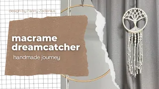 [handmade journey] 마크라메 드림캐쳐로 릴렉싱타임🌿 macrame dreacatcher