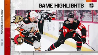 Ducks @ Senators 12/12 | NHL Highlights 2022