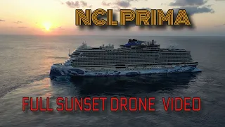 NCL PRIMA FULL SUNSET DRONE VIDEO