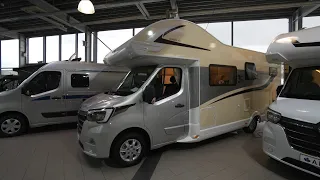 Motorhomes 2023: Maple CANADA AD. SUPER-affordable NEW alcove motorhomes with GRP outer shell.