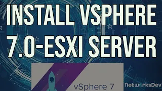 How to install VMware VSphere ESXI 7 0 on VMware Workstation