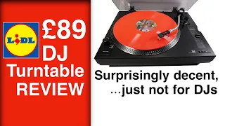 £89 Dual ‘DJ Turntable’ from LIDL - Full REVIEW