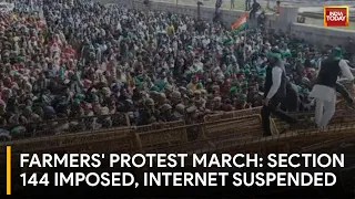 20,000+ Farmers to March from Haryana to Delhi: Protests Amid Internet Suspension