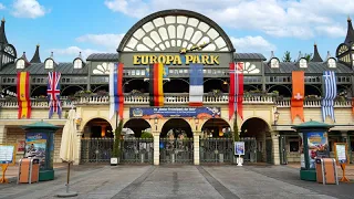 First ever trip to Europa park day 1 - day 4 of German road trip