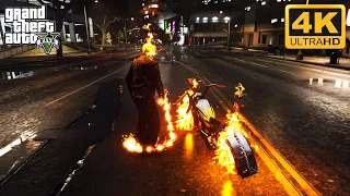 GTA 5 - Ghost Rider The Spirit Of Vengeance | Gameplay (4K)