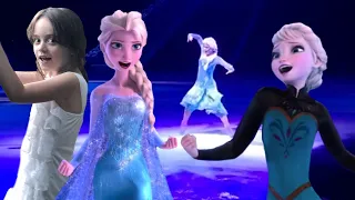 "LET IT GO" from FROZEN! Disney On Ice 2018 - 4k