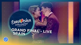 Amaia y Alfred - Tu Canción - Spain - LIVE - Grand Final - Eurovision 2018