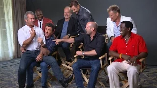 Sylvester Stallone, Cast Talk 'The Expendables 3'