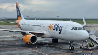 HiSky Airbus A320 | Flight from Timişoara to Bucharest