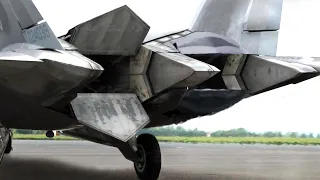 US Pilot Play With His Super Advanced F-22 Thrust Vector