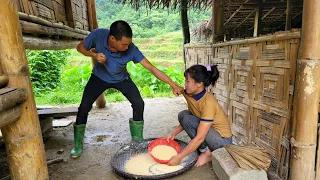 Boil bamboo shoots and sell them, the bad guys kick them out of the farm Survive Alone | Linh's Life