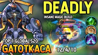 100% DEADLY! GATOTKACA BEST BUILD 2021 | TOP 1 GLOBAL GATOTKACA GAMEPLAY | MOBILE LEGENDS✓