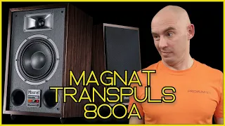 Magnat Transpuls 800A wireless active acoustics with Bluetooth and phono stage sound test