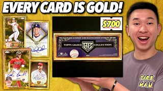 HIGH-END SET WITH NOTHING BUT GOLD! 😱🔥 2023 Topps Chrome Gilded Collection Baseball Hobby Box Review