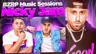 REACCION a Nicky Jam || BZRP Music Sessions #41