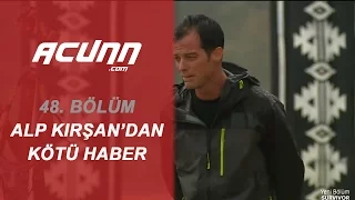 Alp Kırşan'dan yarışmacılara kötü haber! Önümüzdeki günlerde... |48. Bölüm | Survivor 2017