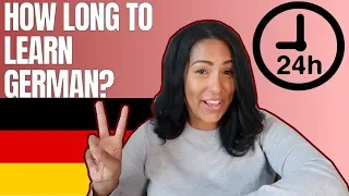 HOW LONG DOES IT TAKE TO LEARN GERMAN?
