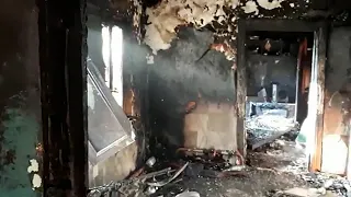 Новосибирская область: в пожаре погибли трое детей