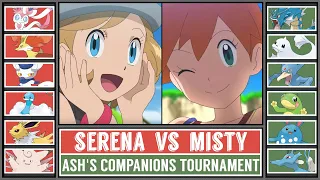 SERENA vs MISTY | Ash's Companions Tournament [Battle #2]