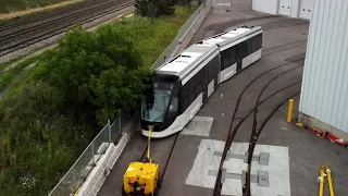 Finch West LRT Project: Delivery of the first Alstom Light Rail Vehicle