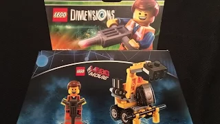 The Lego Movie Emmet Fun Pack Lego Dimensions Unboxing & Building