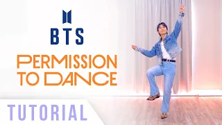 BTS - 'Permission to Dance' Dance Tutorial (Explanation and Mirrored) | Ellen and Brian