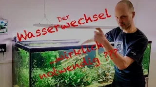 Wasserwechsel im Aquarium - Profi Tipp