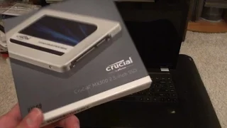 The most boring SSD install ever