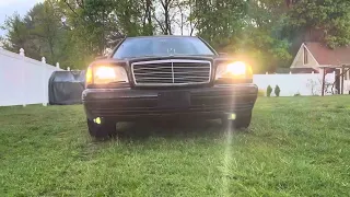 1998 S500 Mercedes Benz W140 full video