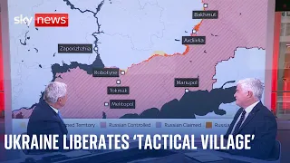 Ukraine war: Zelenskyy's forces liberate 'tactical village'