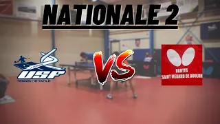 NATIONALE 2 | FERRIERE VENDEE TENNIS DE TABLE vs NANTES SAINT MEDARD DOULON | HIGHLIGHTS