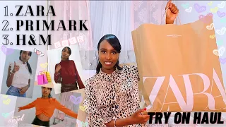 HUGE AUTUMN WINTER TRY ON HAUL | ZARA | PRIMARK | H&M | How I’d wear each item