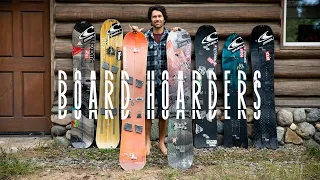 BOARD HOARDERS: Jeremy Jones Quiver