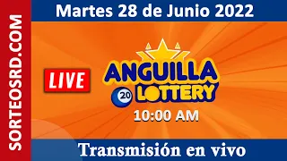 Anguilla Lottery en VIVO 📺│ Martes 28 de junio 2022 - 10:00 AM