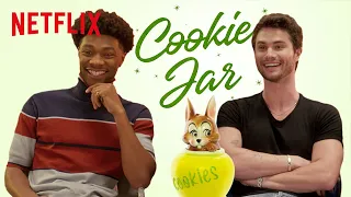 Chase Stokes & Jonathan Daviss Answer Questions from the Cookie Jar | Outer Banks | Netflix