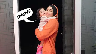 BABY MEETING HER MOM AFTER BEING SEPERATED!!