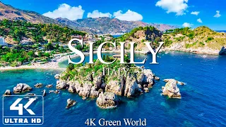 Sicily 4k - Relaxing Music With Beautiful Natural Landscape - Amazing Nature