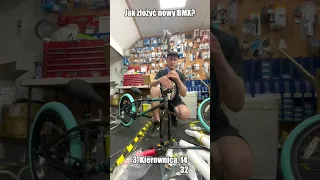 Jak złożyć nowy rower BMX? #bmx #shorts #bmxhowto #howto