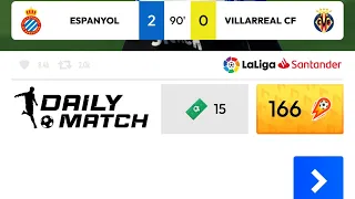 Score★Hero | Daily Match | Espanyol Vs. Villareal