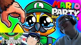 Reacting to @VanossGaming Mario Party Superstars - Nogla Ensures Our Endless Suffering