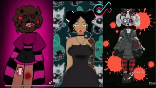 🤍🧷 ALT TIKTOK DRAWING | ALTERNATIVE TIK TOK COMPILATION 🌑🖤| goth emo aesthetics