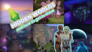 All of the hidden/secret worlds in the Sims 4!