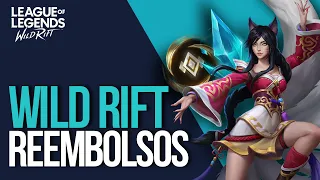 ¿CÓMO Hacer REEMBOLSOS en Wild Rift? 🤑🤔✅