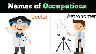 Discover the Fascinating World of Jobs: Names of Occupations for Kids | English Vocabulary for kids