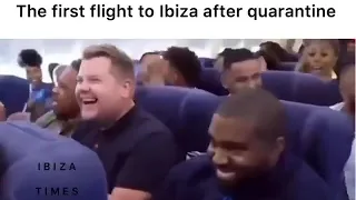 THE FIRST FLIGHT TO IBIZA AFTER QUARANTINE