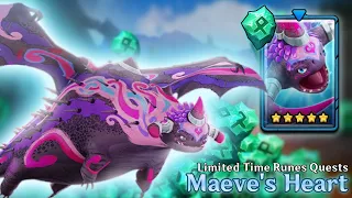 Maeve's Heart Limited Runes Event Quest Gameplay | Dragons: Titan Uprising