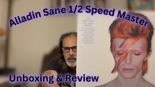 David Bowie Aladdin Sane 50th Anniversary 1/2 Speed Master Unboxing & Review